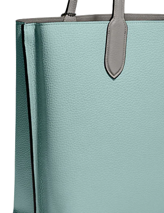 Coach Willow Tote In Colorblock With Signature Canvas Interior
