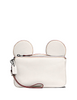 Coach Wristlet in Glove Calf Leather With Mickey Ears