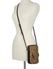 Coach X Jean Michel Basquiat North South Zip Crossbody In Signature Canvas