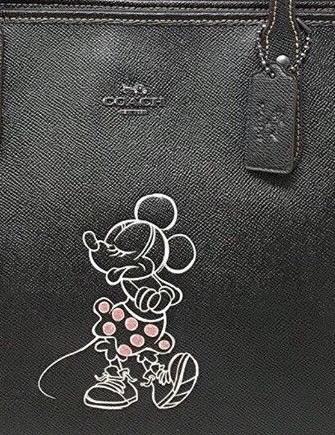 Minnie mouse city zip tote by coach sale