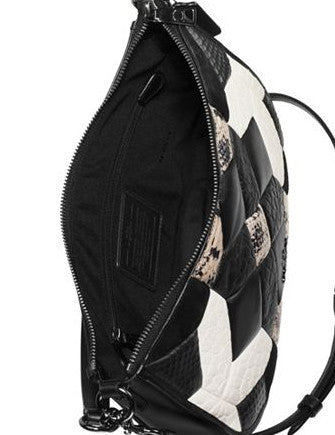 Coach Canyon Quilt Chelsea Crossbody in Exotic Embossed Leather