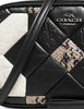 Coach Canyon Quilt Crossbody Clutch in Exotic Embossed Leather