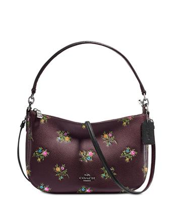 Coach Chelsea Crossbody with Cross Stitch Floral Print