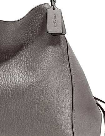 Coach Edie Shoulder Bag 42 In Mixed Leathers