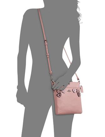 Coach Heart Messenger Crossbody