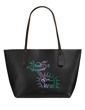 Coach Keith Haring UFO Dog Market Tote