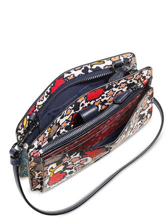 Coach Messenger with Pop Up Pouch in Mixed Yankee Floral Print Canvas
