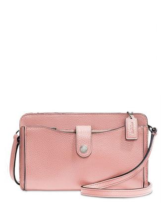 Coach Messenger With Pop-up Pouch in Pebble Leather