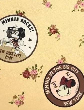 Coach X Disney Minnie Mouse Reversible City Tote