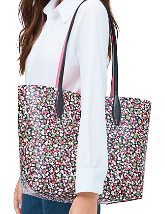 Kate Spade New York Arch Floral Large Reversible Tote