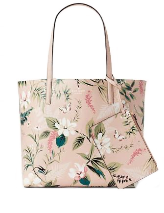 Kate Spade Floral Mya Reversible Tote 