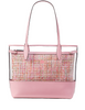 Kate Spade New York Ash See Through Tweed Large Triple Compartment Tote