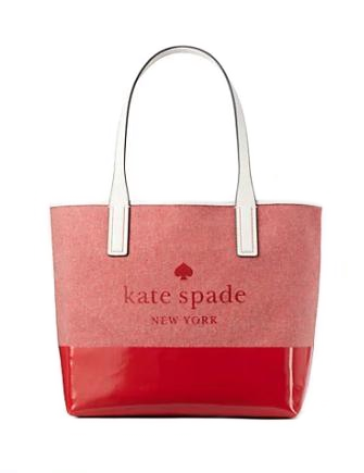 Kate Spade New York Ash Street Logo Triple Compartment Tote
