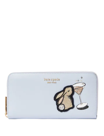 Kate Spade New York Bunbun Bunny Zip Around Continental Wallet