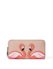 Kate Spade New York By The Pool Flamingo Lacey Wallet