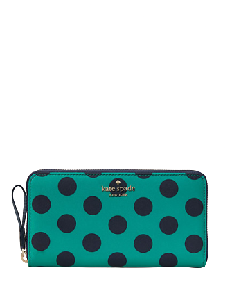 Kate Spade New York Chelsea Delightful Dot Large Continental Wallet