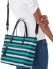 Kate Spade New York Chelsea Foliage Stripe Medium Satchel