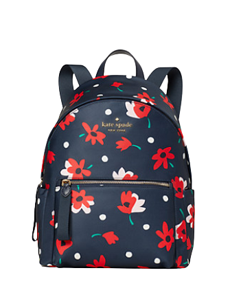 ファッションシーンで話題のこれから流行るブランド12選 Kate Spade New York Chelsea Whimsy Floral Medium Backpack バッグ