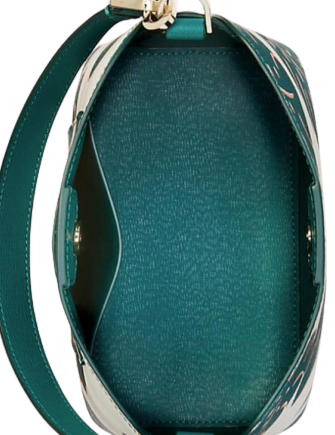 kate spade monstera Kate Spade New York Darcy Monstera Leave Printed Small Bucket Bag