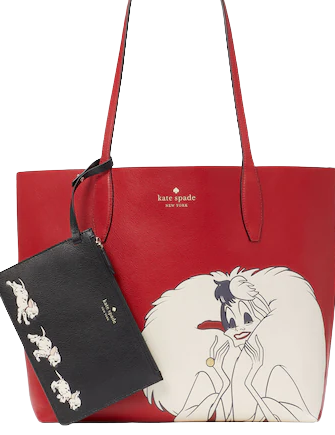 Kate Spade New York Disney X Kate Spade New York Cruella Tote Bag