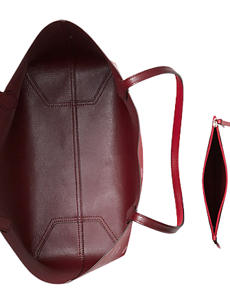 Kate spade hotsell burgundy tote bag