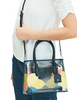 Kate Spade New York Eva See Through Lemon Zest Small Top Zip Satchel