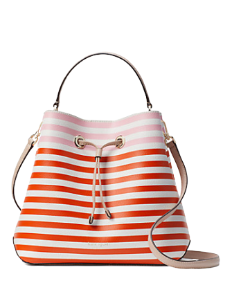 Kate Spade New York Eva Stripe Large Bucket Bag