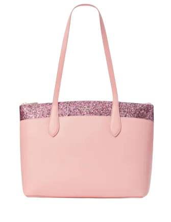セール☆kate spade Flashグリッタートップジップトートバッグ Kate Spade New York Flash Tote | Brixton Baker