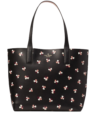 Kate Spade New York Floral Pup Large Reversible Tote