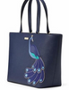 Kate Spade New York Full Plume Jules Peacock Tote