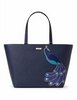 Kate Spade New York Full Plume Jules Peacock Tote