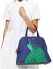 Kate Spade New York Full Plume Peacock Mega Margot Satchel