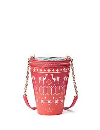 Kate Spade New York Full Plume Tea Glass Bag Crossbody
