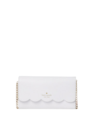 Kate Spade New York Gemma Wallet on a Chain Shoulder Bag (Black