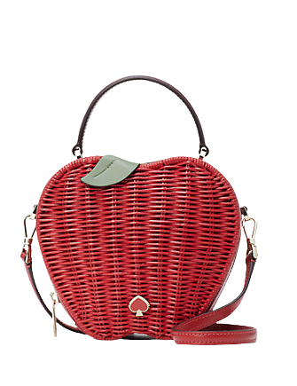 Kate Spade Honeycrisp Apple 大人気 かごリンゴ型バッグ Kate Spade Honeycrisp Apple 大人気 かごリンゴ型バッグ