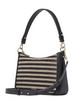 Kate Spade New York Hudson Striped Medium Convertible Crossbody