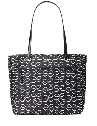 Kate spade tote with bow deals