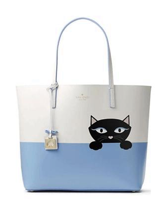 Kate Spade New York Jazz Things Up Little Len Cat Tote