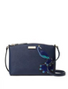 Kate Spade New York Full Bloom Peacock Applique Crossbody