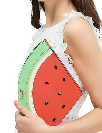 Kate Spade New York Make A Splash Watermelon Clutch