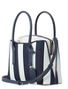 Kate Spade New York Margaux Canvas Stripe Medium Satchel