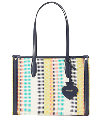 Kate Spade New York Market Woven Stripe Medium Tote