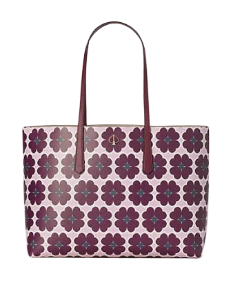 Kate Spade New York Molly Graphic Clover Large Tote