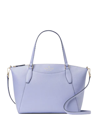  Kate Spade Pebbled Leather Monica Satchel Crossbody