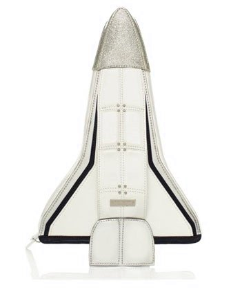 Kate Spade New York Over the Moon Rocket Clutch