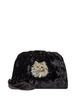 Kate Spade New York Party Velvet Cat Clutch