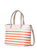 Kate Spade New York Patrice Tropical Stripe Satchel