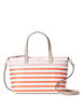 Kate Spade New York Patrice Tropical Stripe Satchel