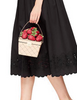 Kate Spade New York Picnic Perfect Woven Leather Basket
