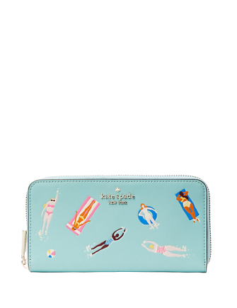 Kate Spade New York Pool Float Large Continental Wallet